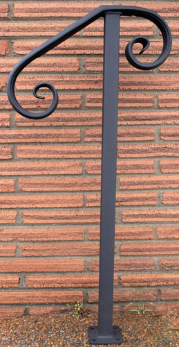 Decorative one step - one, handrail