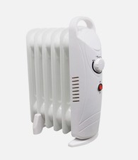 VonHaus Mini 800W 6 Fin Oil Filled Radiator Winter Home Portable Electric Heater