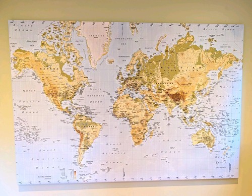 Ikea premiär world map - world,