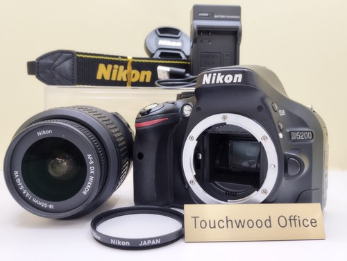 Nikon d5200 black 1mp dslr - d5200,