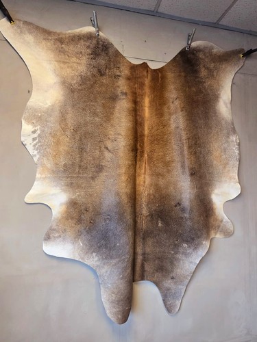 Cow hide beige white - &,