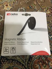 Nobo Magnetic Tape 10mm x5m Black 1901131