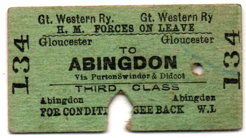 Great western railway ticket - great,