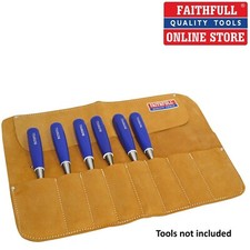8 POCKET LEATHER CHISEL TOOL