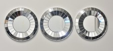 Set Of 3 Silver Style Art