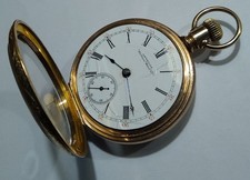 1891 Gold Filled Waltham Pocket Watch , No.15 Model 1883, 17j PS Bartlett Adj.