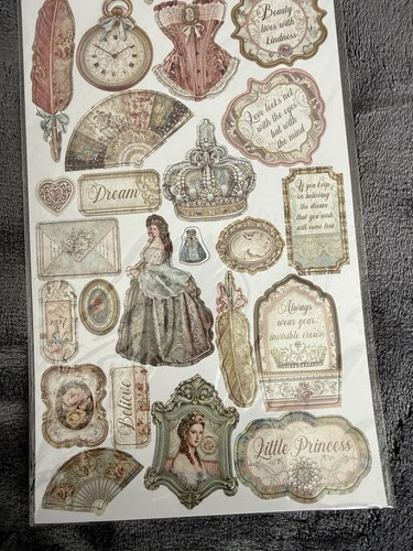 Stamperia princess chipboard - stamperia,