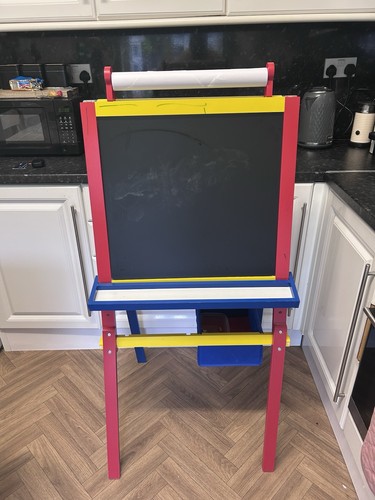 Kids easel 1 wooden - kids,