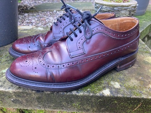 Cheaney mens brogue leather - cheaney,