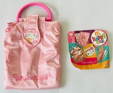 2006 MCDONALDS SANRIO HELLO KITTY PINK SATIN BAG PURSE CUTE KAWAII COLLECT RARE