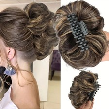 Claw Clip On Messy Hair Bun