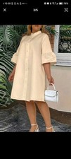 Plus Size Women Stand Collar