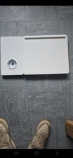 Portable Laptop Table In White 15cm X  33cm X  25 cm High