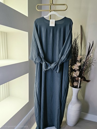 New abaya dubai crepe - new,