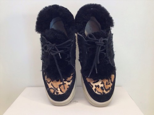 Mou shearling sneaker boots - shearling,