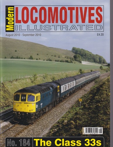 Modern locomotives illustrated - modern,