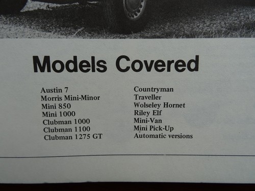 Mini intereurope repair - mini,