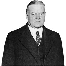 Herbert Hoover (BW) Half Body