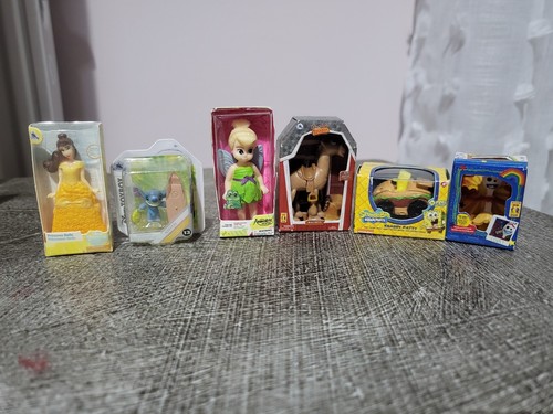 Disney mini figures ideal - x6,