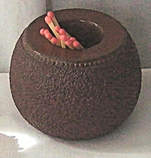 Vintage ceramic ball match - vintage,