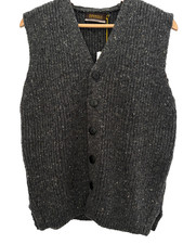 Gents Wool Knitted Waistcoat made in Ireland