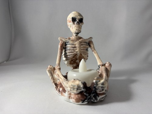 Skeleton led tea light - skeleton,