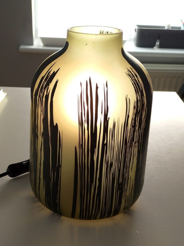 Ikea glass lamp - ikea, pattern