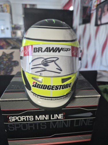 Jenson button hand - button, signed