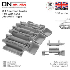 Sherman tank 3d - 1/35, m4