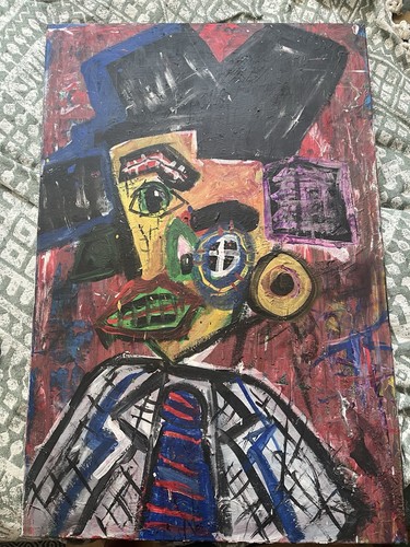 Large abstract painting - abstract,
