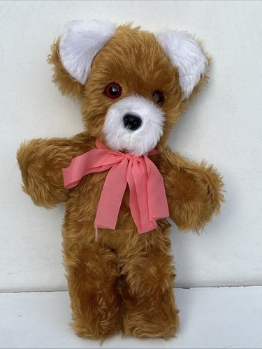 Vintage teddy bear - vintage, pink