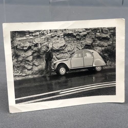 Vtg photo man citroën - man,