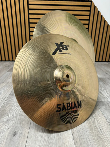 Sabian xs20 medium hats - sabian, hi