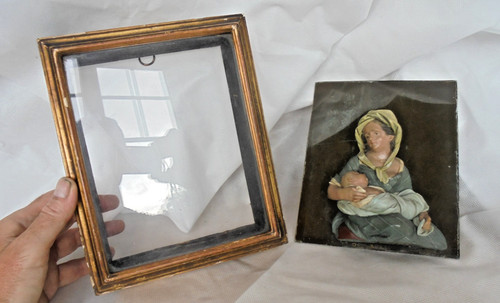 Georgian wax miniature - georgian,