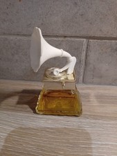 Vintage 1973 AVON Gramaphone Perfume Bottle with Perfume/Scent