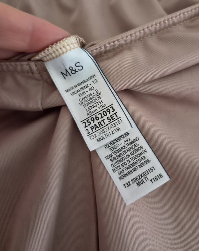 One beige knee - beige,