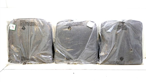 Three grey replacement cushion - three,
