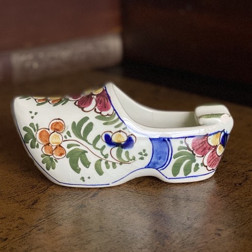 Vintage small delft polychrome - delft,