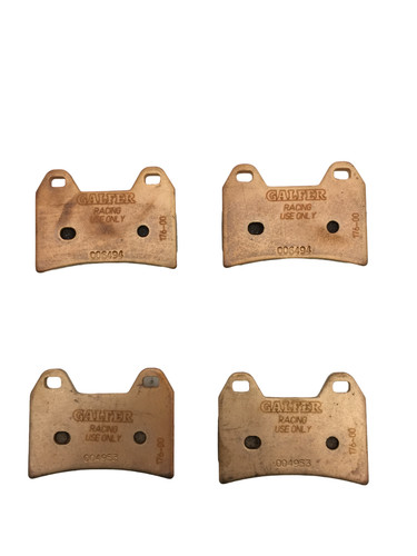 Kit brake pads galfer - brake,