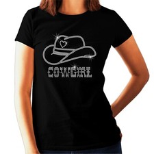 Line dance Rhinestone Womens t