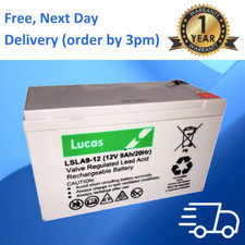 Razor Dirt Quad Ride-on Toy 12V 8Ah Replacement LUCAS  12v 9Ah Scooter Battery