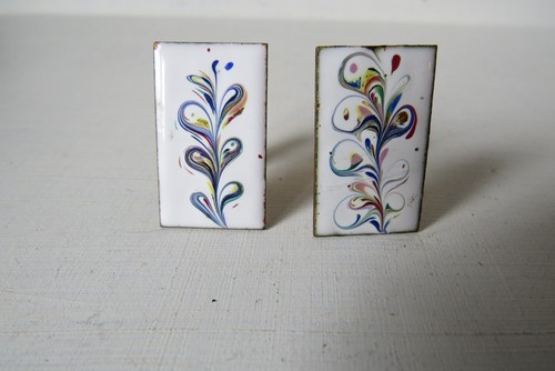 Vintage mid century enamel - mid, on