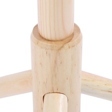 Tree Style Wooden Coat Hat Rack Cloth Hat Stand Standing Hanger Floor Stand SG