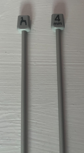Pony 4mm grey - , knitting
