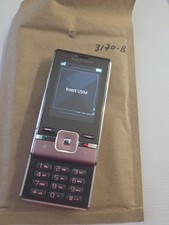 Sony Ericsson T715 - Pink & Silver (Unlocked) Mobile Phone Slider Fully Working