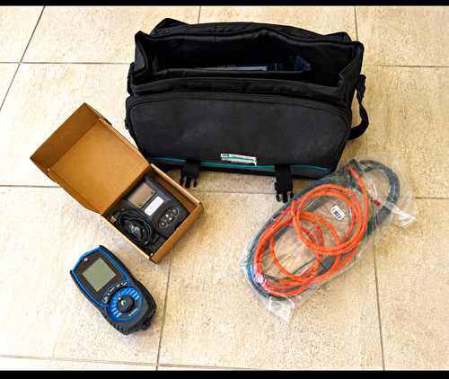 Gas combustion analyser kit - analyser,