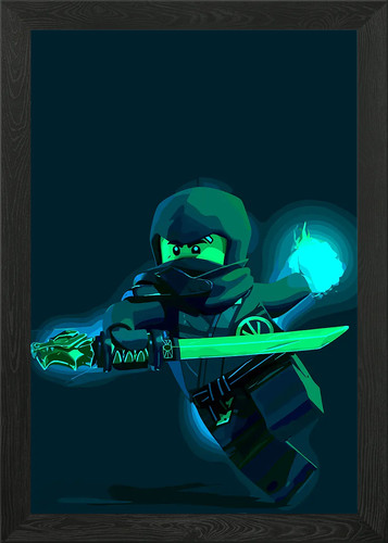 Lego ninjago ninja with sword - lego,