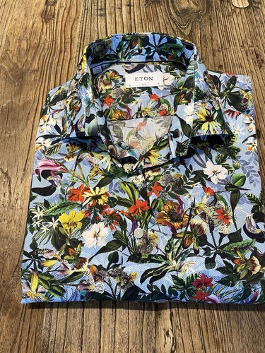 Eton tropical floral - floral, patterned