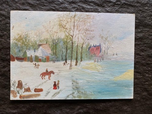 Oil board village - on,