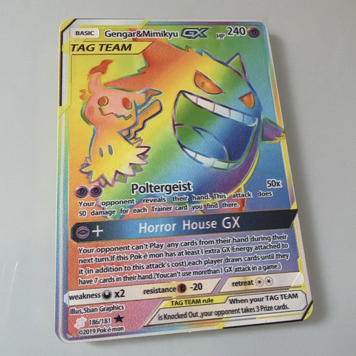 Rainbow gengar mimikyu hp240 - &,